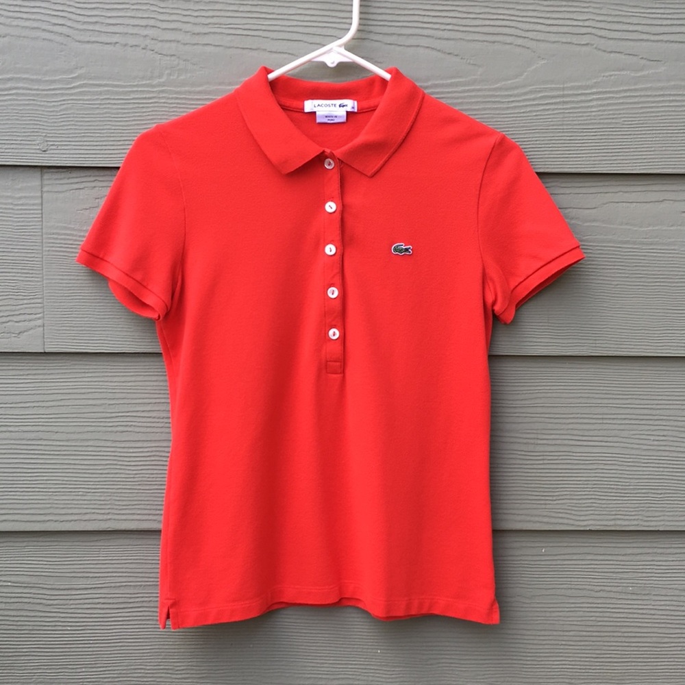 Lacoste polo, Orange